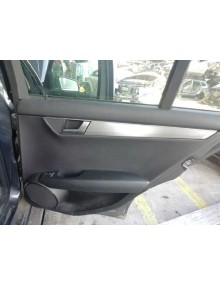 Recambio de guarnecido puerta trasera derecha para mercedes-benz clase c (w204) berlina c 220 cdi blueefficiency (204.002) refer 2