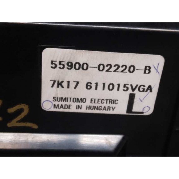 Recambio de mando climatizador para toyota auris 1.6 16v cat referencia OEM IAM 5590002220B  