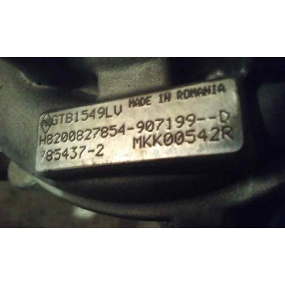 Recambio de turbocompresor para renault megane iii coupe 2.0 dci diesel fap referencia OEM IAM 8200827854  