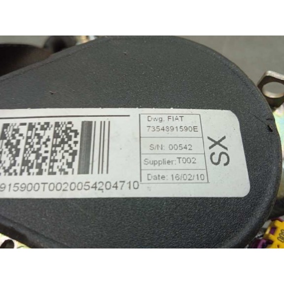 Recambio de pretensor airbag izquierdo para peugeot bipper básico referencia OEM IAM 7354891590E  
