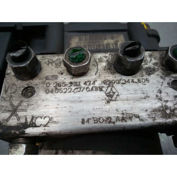 Recambio de abs para renault scenic ii 1.9 dci diesel referencia OEM IAM 8200344606 0265231474 