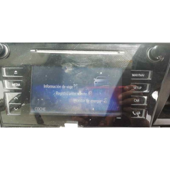 Recambio de sistema navegacion gps para toyota prius+ advance referencia OEM IAM 8614047231  