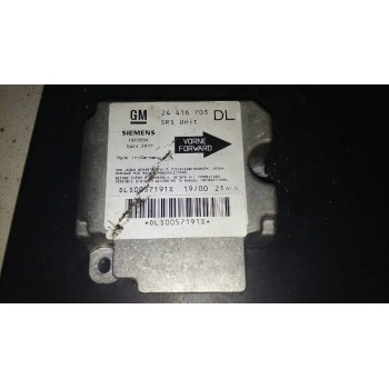 Recambio de centralita airbag para opel astra g berlina comfort referencia OEM IAM 24416703 24416703 