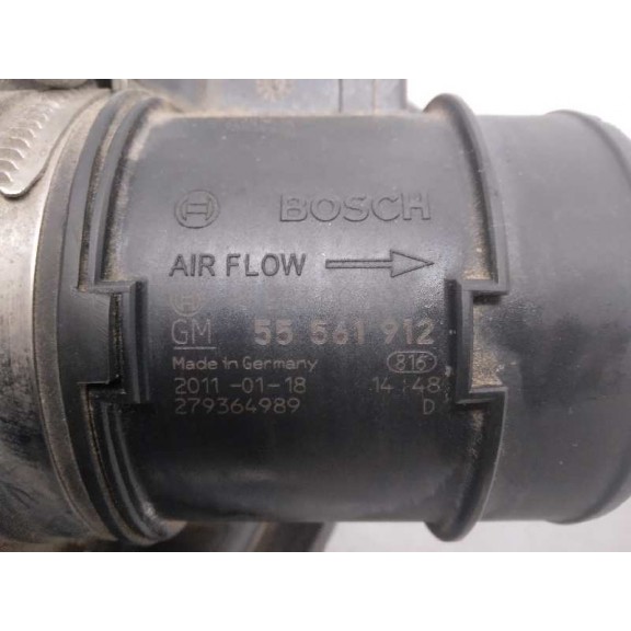 Recambio de caudalimetro para opel astra j lim. cosmo referencia OEM IAM 55561912 0281002940 5 PINS