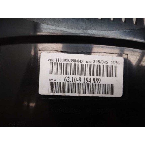 Recambio de cuadro instrumentos para bmw serie 5 touring (e61) 525d referencia OEM IAM 62109194889  