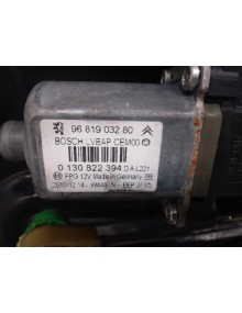 Recambio de elevalunas trasero derecho para peugeot 308 cc (2009) sport referencia OEM IAM 9681903280 5 CABLES  2