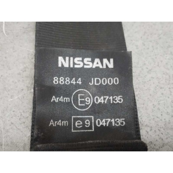 Recambio de cinturon seguridad trasero izquierdo para nissan qashqai (j10) acenta 4x4 referencia OEM IAM 88844JD000  