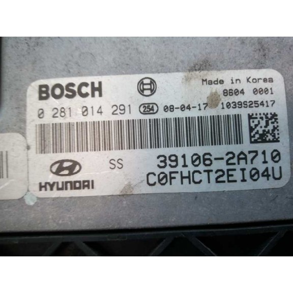 Recambio de centralita motor uce para hyundai i30 classic referencia OEM IAM 391062A710 0281014291 