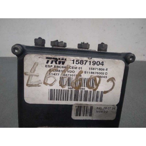 Recambio de abs para citroën c6 básico referencia OEM IAM 15871904  