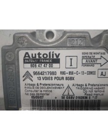 Recambio de centralita airbag para citroën c4 grand picasso exclusive referencia OEM IAM 9664217980   2