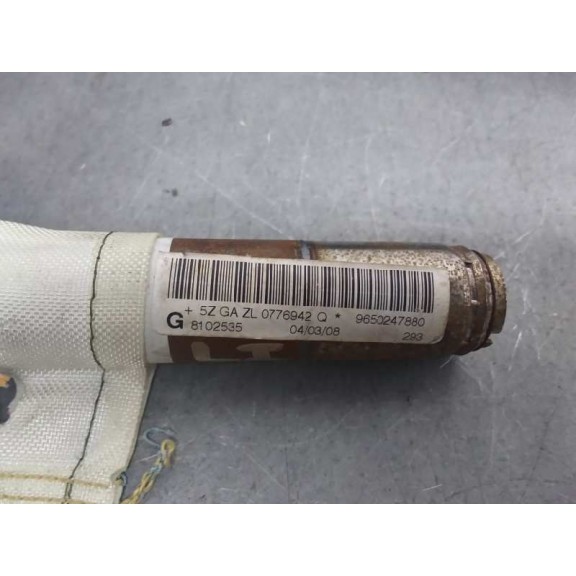 Recambio de airbag cortina delantero izquierdo para peugeot 207 premium referencia OEM IAM 9650247880 5 PUERTAS 