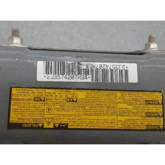 Recambio de airbag lateral delantero izquierdo para toyota auris 1.6 16v cat referencia OEM IAM 2J3574207M34  