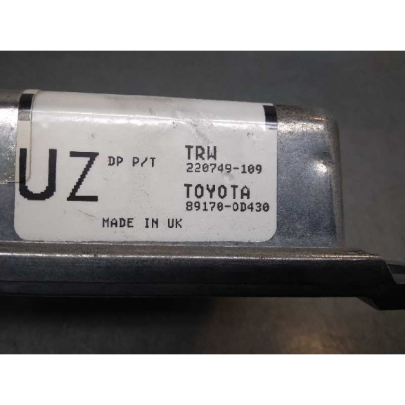 Recambio de centralita airbag para toyota yaris active referencia OEM IAM 891700D430 220749109 