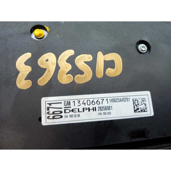 Recambio de mando multifuncion para opel astra j lim. selective referencia OEM IAM 13406671  