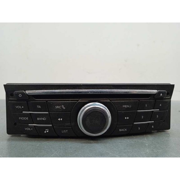 Recambio de sistema audio / radio cd para citroën c-elysée exclusive referencia OEM IAM 98075810ZD  