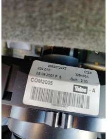 Recambio de mando multifuncion para peugeot 207 confort referencia OEM IAM 96630724XT PIEZA SIN GARANTIA 