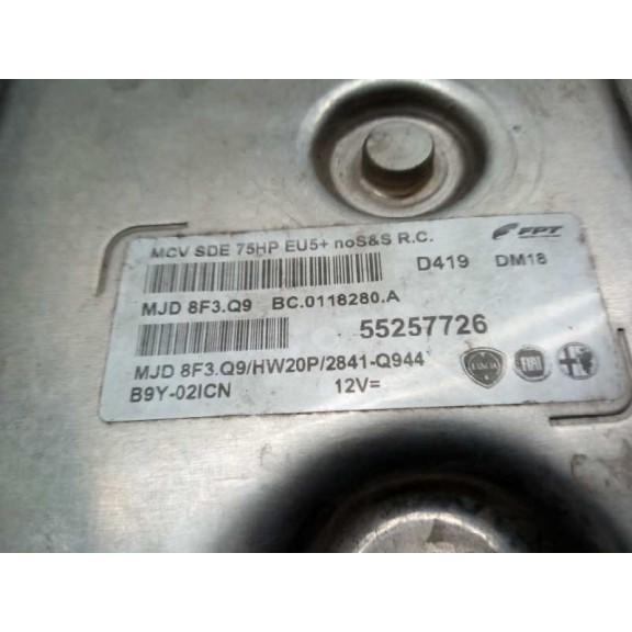 Recambio de centralita motor uce para peugeot bipper básico referencia OEM IAM 55257726  