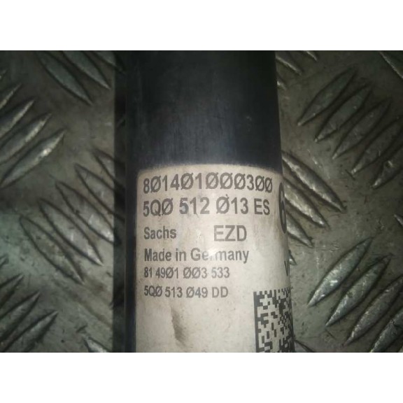 Recambio de amortiguador trasero derecho para seat leon (5f1) style visio edition referencia OEM IAM 5Q0512013ES  