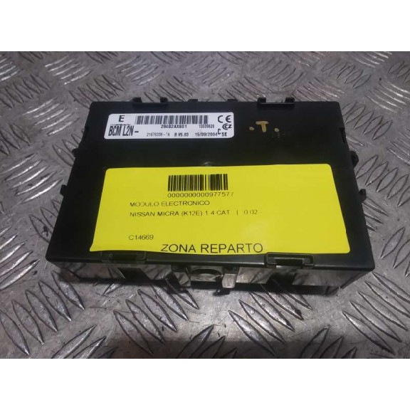 Recambio de modulo electronico para nissan micra (k12e) 1.4 cat referencia OEM IAM 284B2AX601  