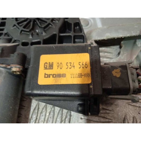 Recambio de elevalunas delantero derecho para opel tigra 1.4 16v referencia OEM IAM 90520200 90534566 5 CABLES