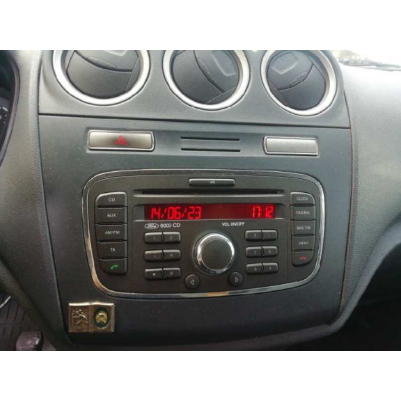 Recambio de sistema audio / radio cd para ford transit connect 1.8 d (kw12.30/66) referencia OEM IAM AT1T18C815BA 6000CD CD AUX