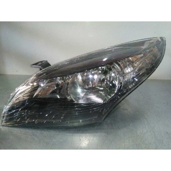 Recambio de faro izquierdo para renault megane iii berlina 5 p referencia OEM IAM  NUEVO FASE II TODO NEGRO