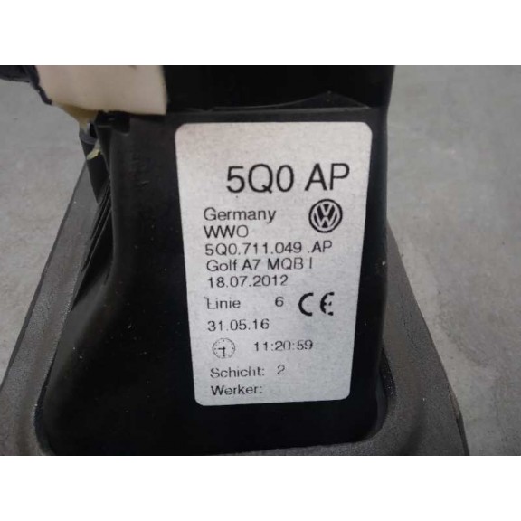 Recambio de palanca cambio para volkswagen golf vii lim. advance bluemotion tech. referencia OEM IAM 5Q0711049AP CON VARILLAJE 