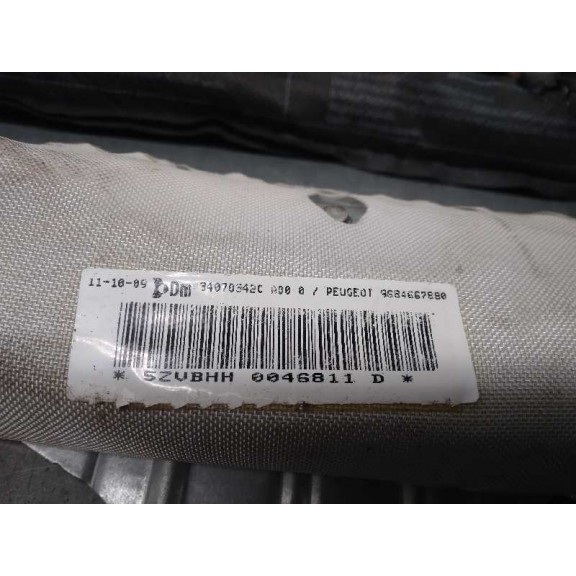 Recambio de airbag cortina delantero izquierdo para peugeot 3008 confort referencia OEM IAM 9684667880  