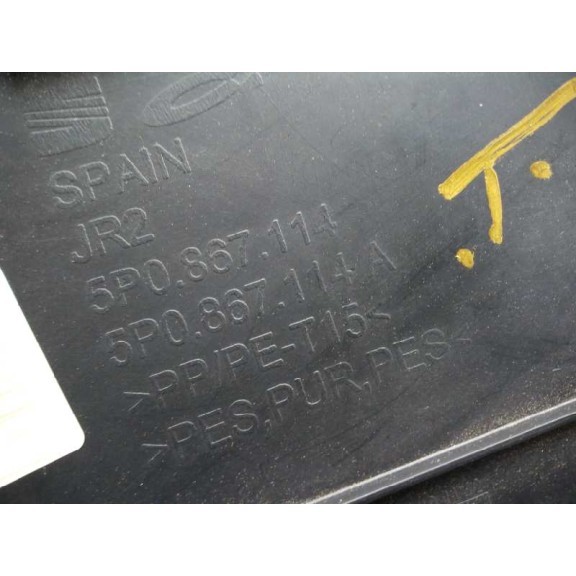 Recambio de guarnecido puerta trasera derecha para seat altea xl (5p5) stylance / style referencia OEM IAM 5P0867114A  