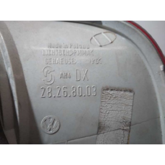 Recambio de piloto trasero derecho interior para volkswagen touareg (7la) v6 referencia OEM IAM   