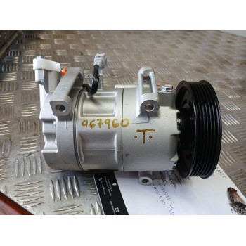 Recambio de compresor aire acondicionado para renault megane iii berlina 5 p 1.5 dci diesel fap referencia OEM IAM 8200939386A 8