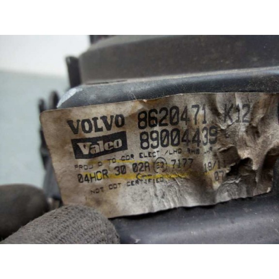 Recambio de faro derecho para volvo s80 berlina 2.4 (125kw) referencia OEM IAM 8620471 89004439 