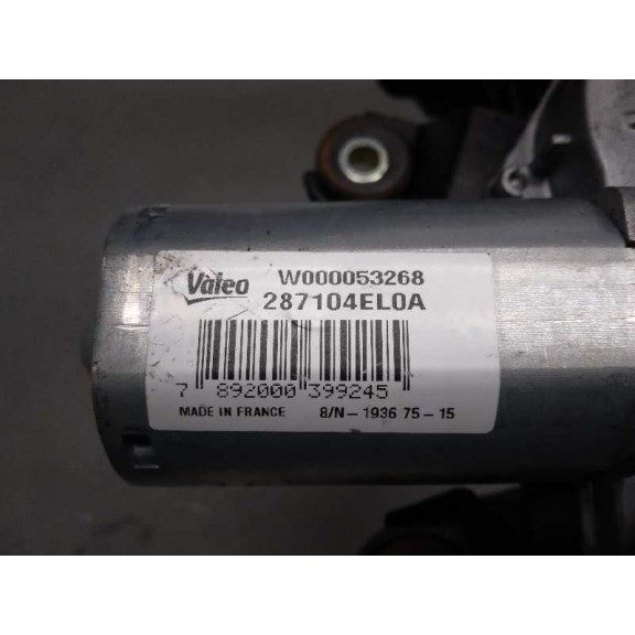 Recambio de motor limpia trasero para nissan qashqai (j11) tekna premium referencia OEM IAM 287104EL0A 3 CABLES 