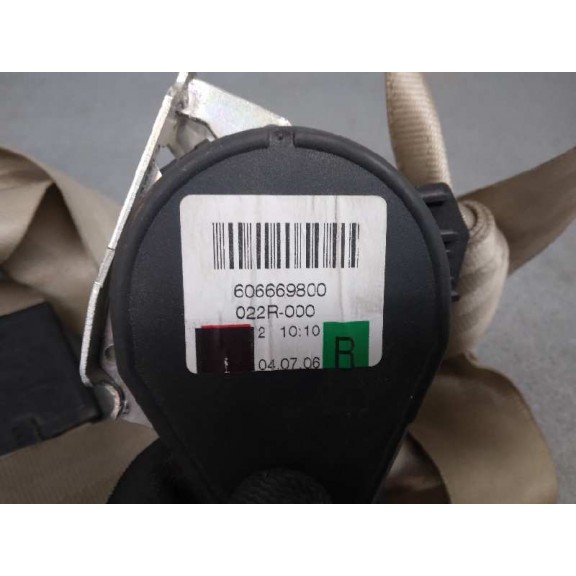 Recambio de cinturon seguridad trasero derecho para audi q7 (4l) 3.0 tdi referencia OEM IAM 606669800 4L0857806G 
