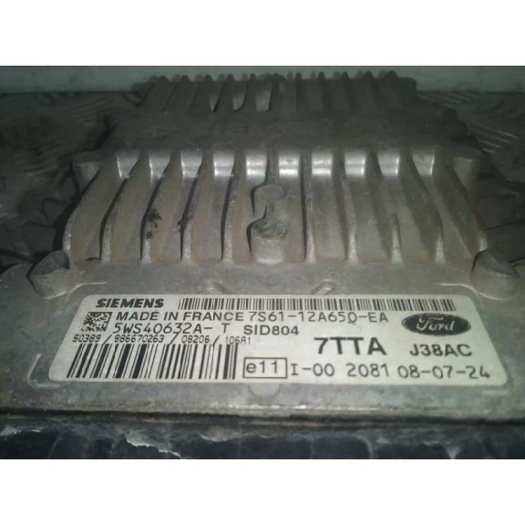 Recambio de centralita motor uce para ford fiesta (cbk) ambiente referencia OEM IAM 7S6112A650EA 5WS40632A 