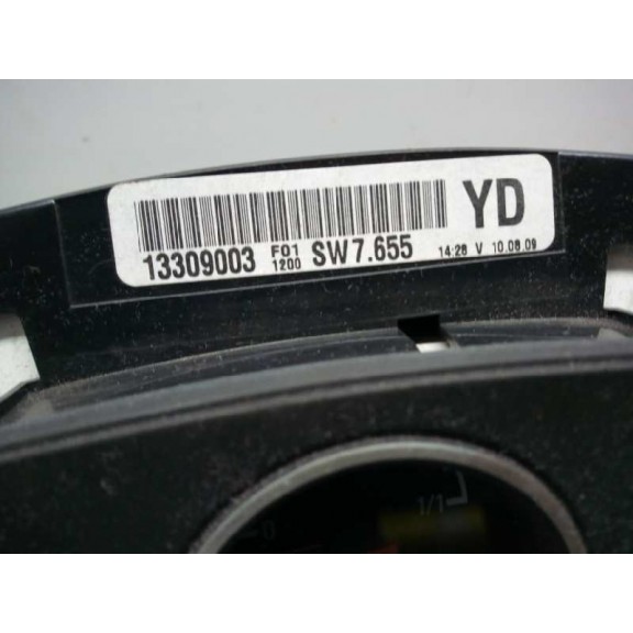 Recambio de cuadro instrumentos para opel astra h ber. edition referencia OEM IAM 13309003 13309003YD 