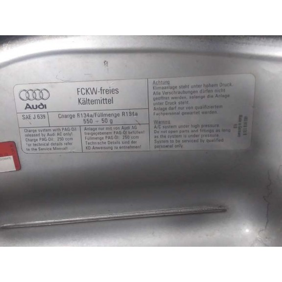 Recambio de capot para audi a6 berlina (4b2) 2.5 tdi quattro referencia OEM IAM 4B1823029B  