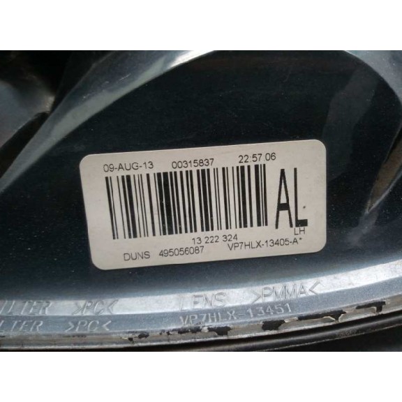 Recambio de piloto trasero izquierdo para opel astra h ber. edition referencia OEM IAM 13222324  