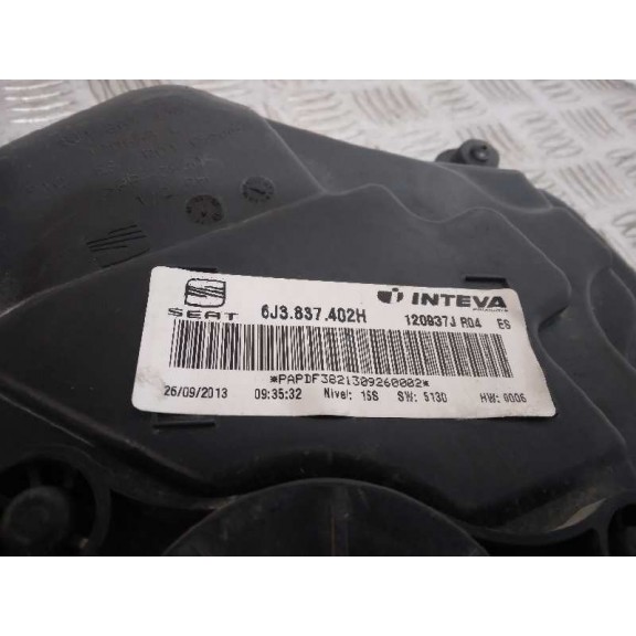Recambio de elevalunas delantero derecho para seat ibiza sc (6j1) reference referencia OEM IAM 6J3837402H MECANISMO 