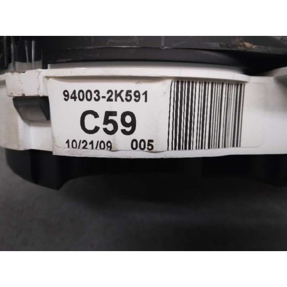 Recambio de cuadro instrumentos para kia soul 1.6 crdi cat referencia OEM IAM 940032K591  