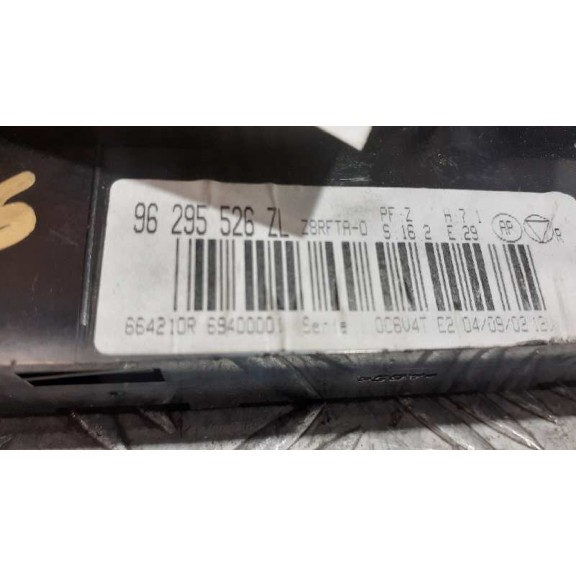 Recambio de mando climatizador para peugeot 607 (s1) básico referencia OEM IAM   