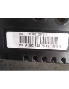 Recambio de cuadro instrumentos para mercedes-benz clase c (w203) sportcoupe c 220 cdi (la) (203.708) referencia OEM IAM A203654