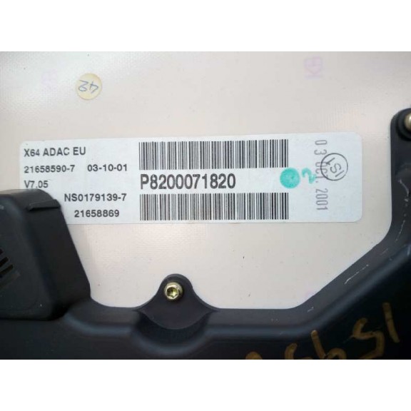 Recambio de cuadro instrumentos para renault scenic (ja..) 1.9 dci authentique referencia OEM IAM 8200071820  