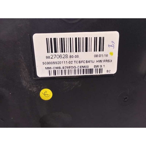 Recambio de cuadro instrumentos para citroën c4 picasso feel referencia OEM IAM 9827062880  