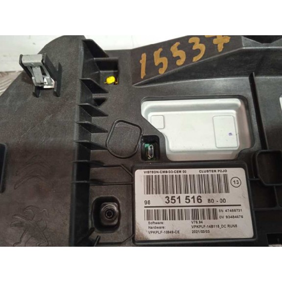 Recambio de cuadro instrumentos para opel corsa f 1.2 referencia OEM IAM 9835151680  