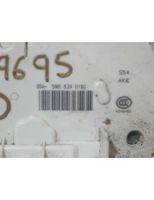 Recambio de cerradura puerta trasera derecha para volkswagen tiguan (5n2) advance bluemotion referencia OEM IAM 5N0839016G 6 PIN 2