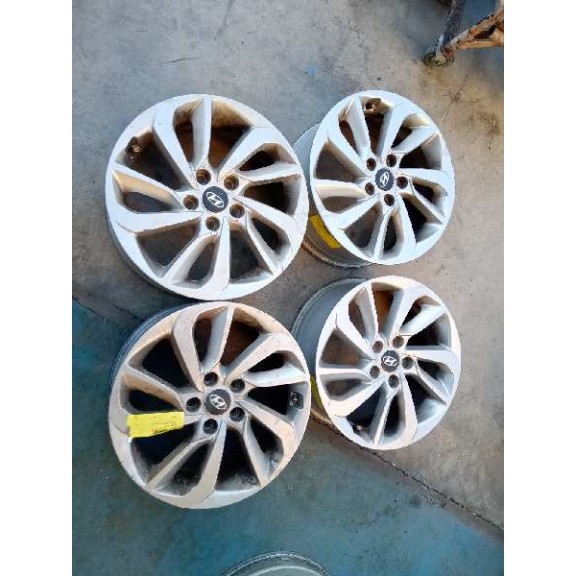 Recambio de juego llantas para hyundai tucson 25 aniversario 4x2 referencia OEM IAM 7JX17ET51 X4 17