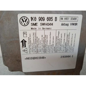 Recambio de centralita airbag para volkswagen golf v berlina (1k1) highline referencia OEM IAM 1K0909605B 5WK43414 