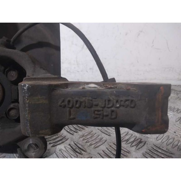 Recambio de mangueta delantera izquierda para nissan qashqai (j10) acenta referencia OEM IAM 40015JD040  