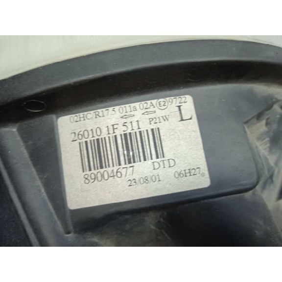 Recambio de faro derecho para nissan micra (k11) básico (k11) referencia OEM IAM 260101F511 89004677 